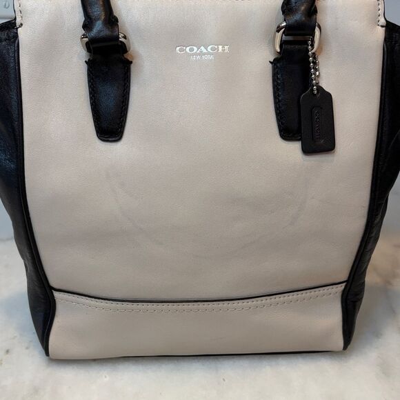 COACH Bag Purse Handbag Leather Pocketbook Tanner Mini Satchel Crossbody Bag - Picture 3 of 16